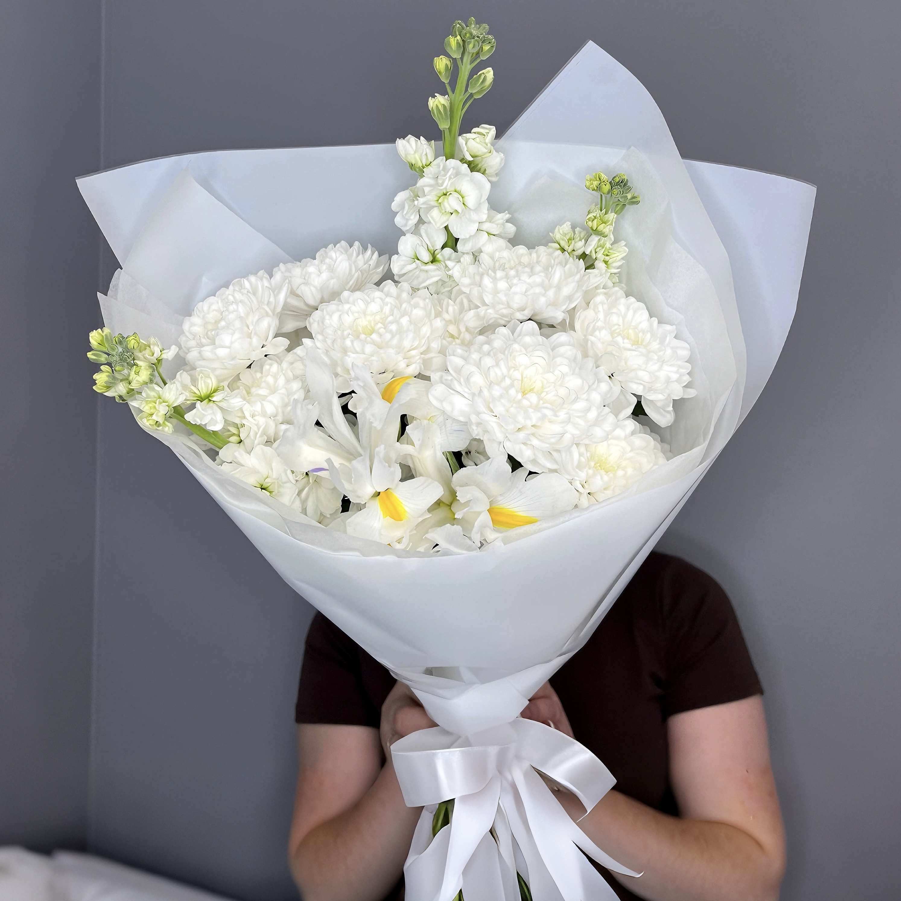 Букет "Белое кружево S"