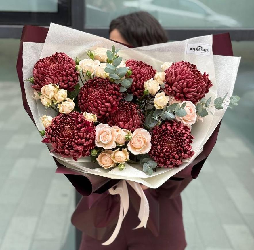 Букет "Теплый кардамон L"