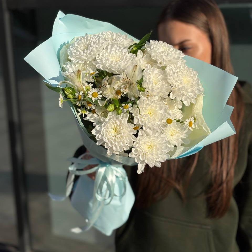Букет "Нежное  облачко"