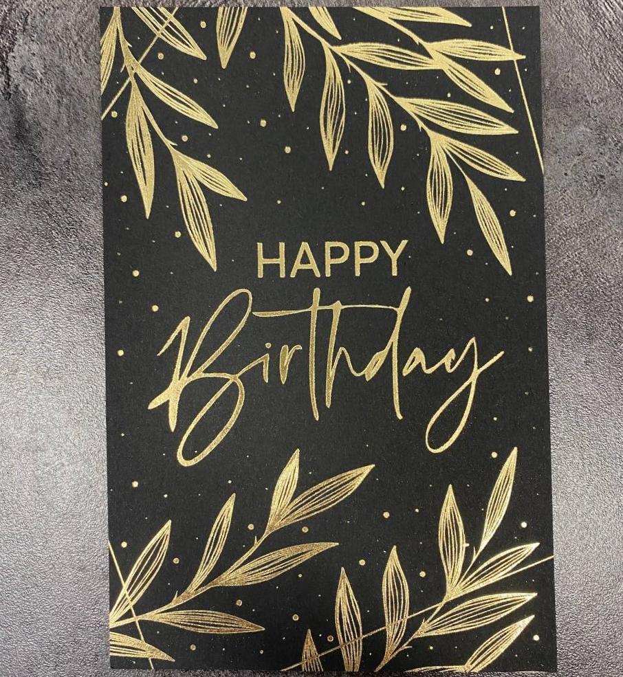 Открытка "Happy Birthday!"