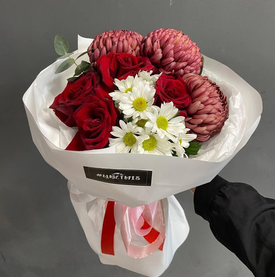 Готовый букет №21