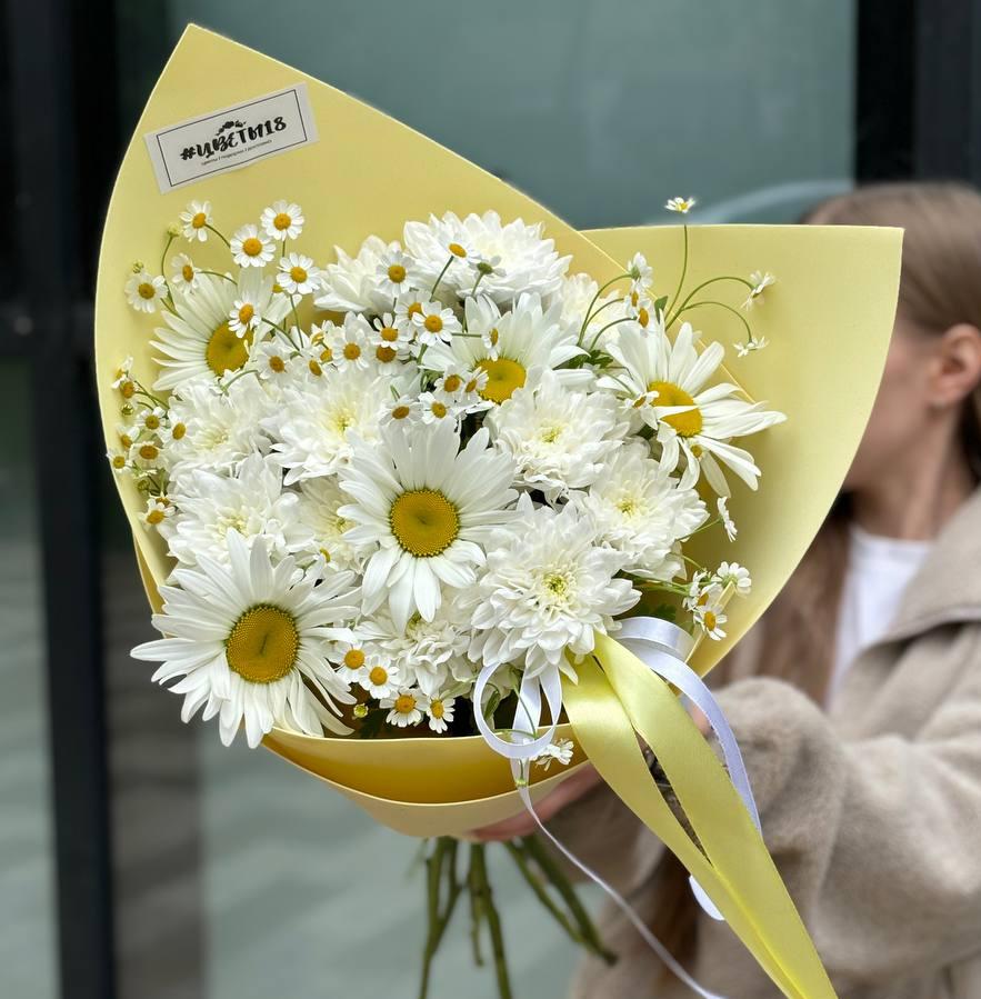 Букет "Ромашковое облако"