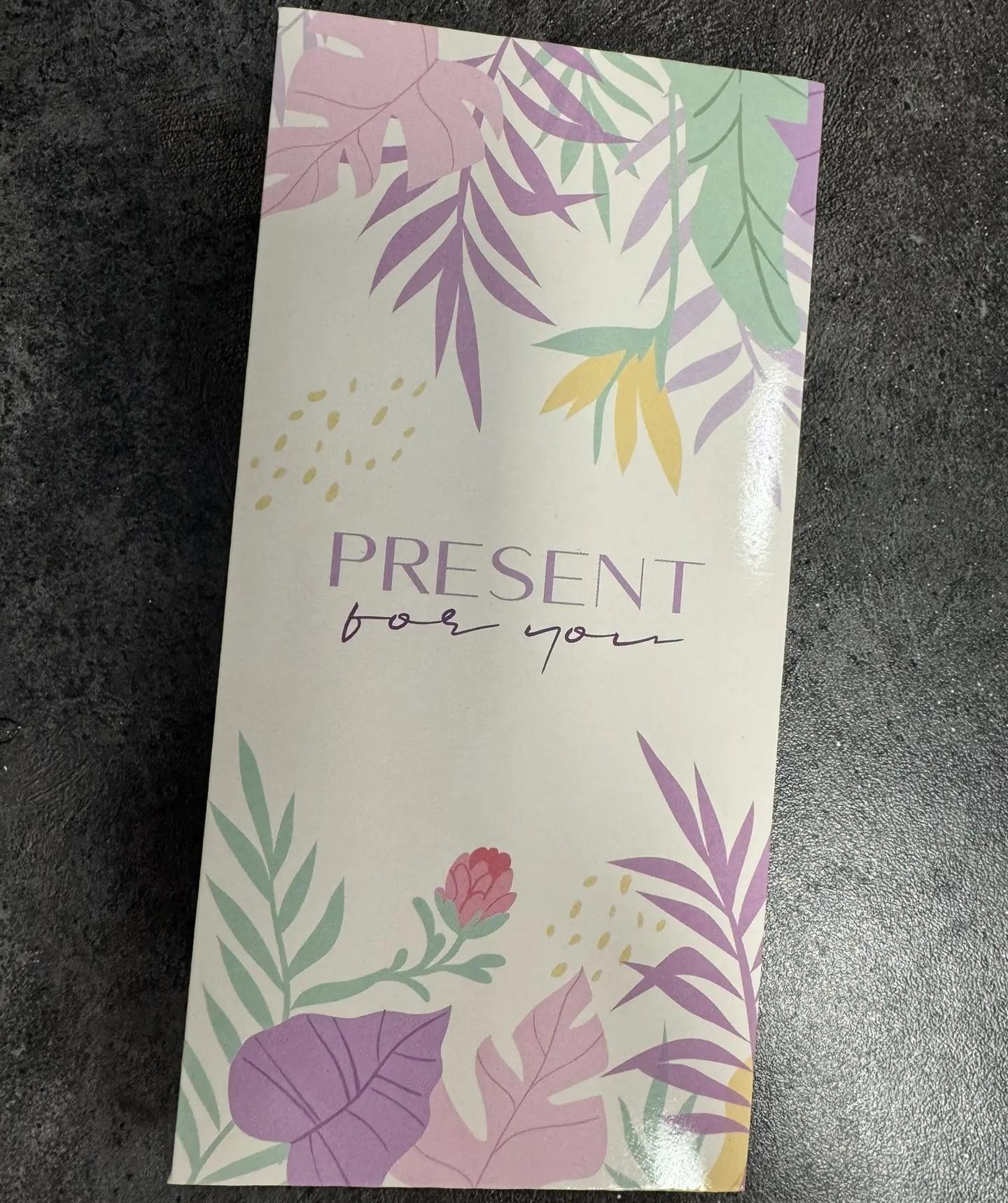 Конверт для денег "Present for you"
