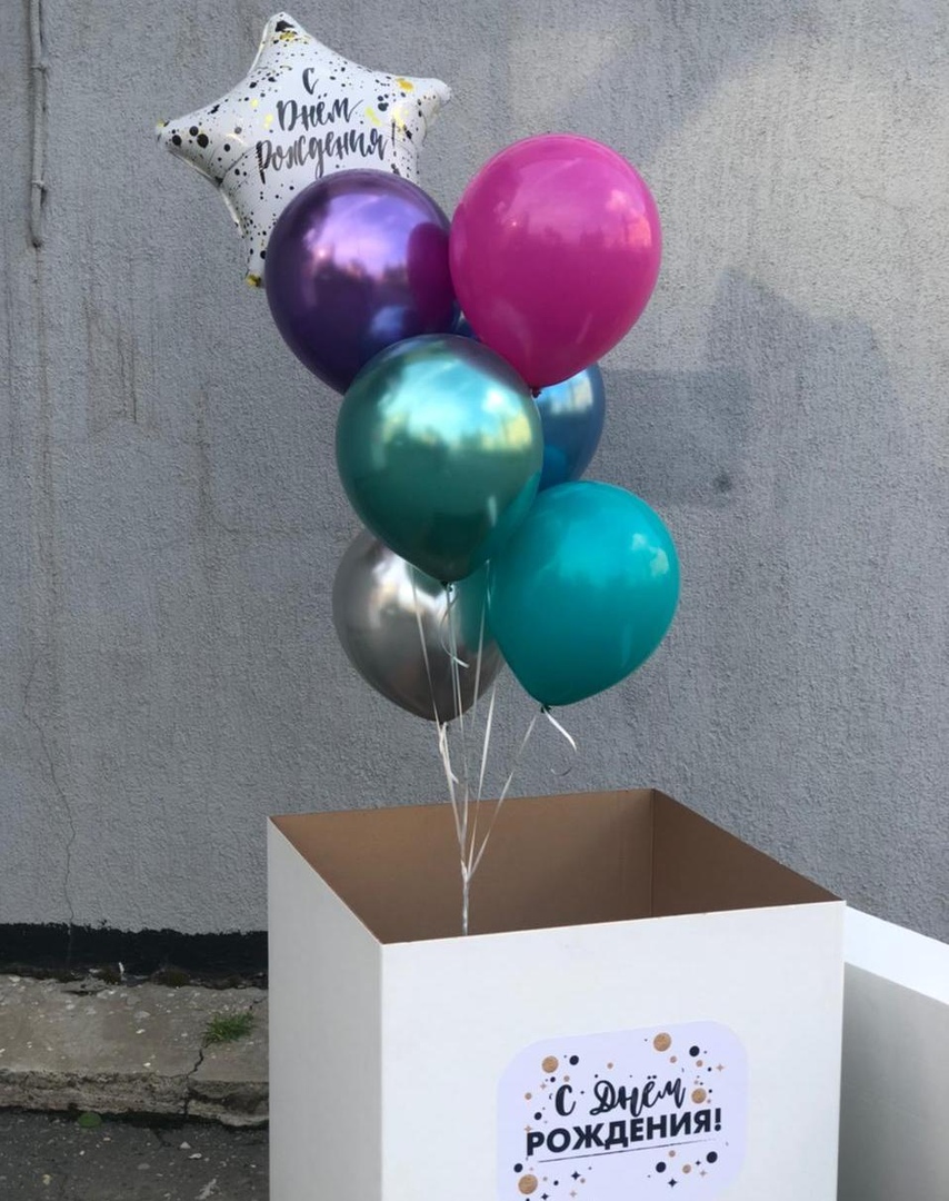 Коробка сюрприз "С Днем Рождения"